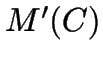 \( M'(C) \)